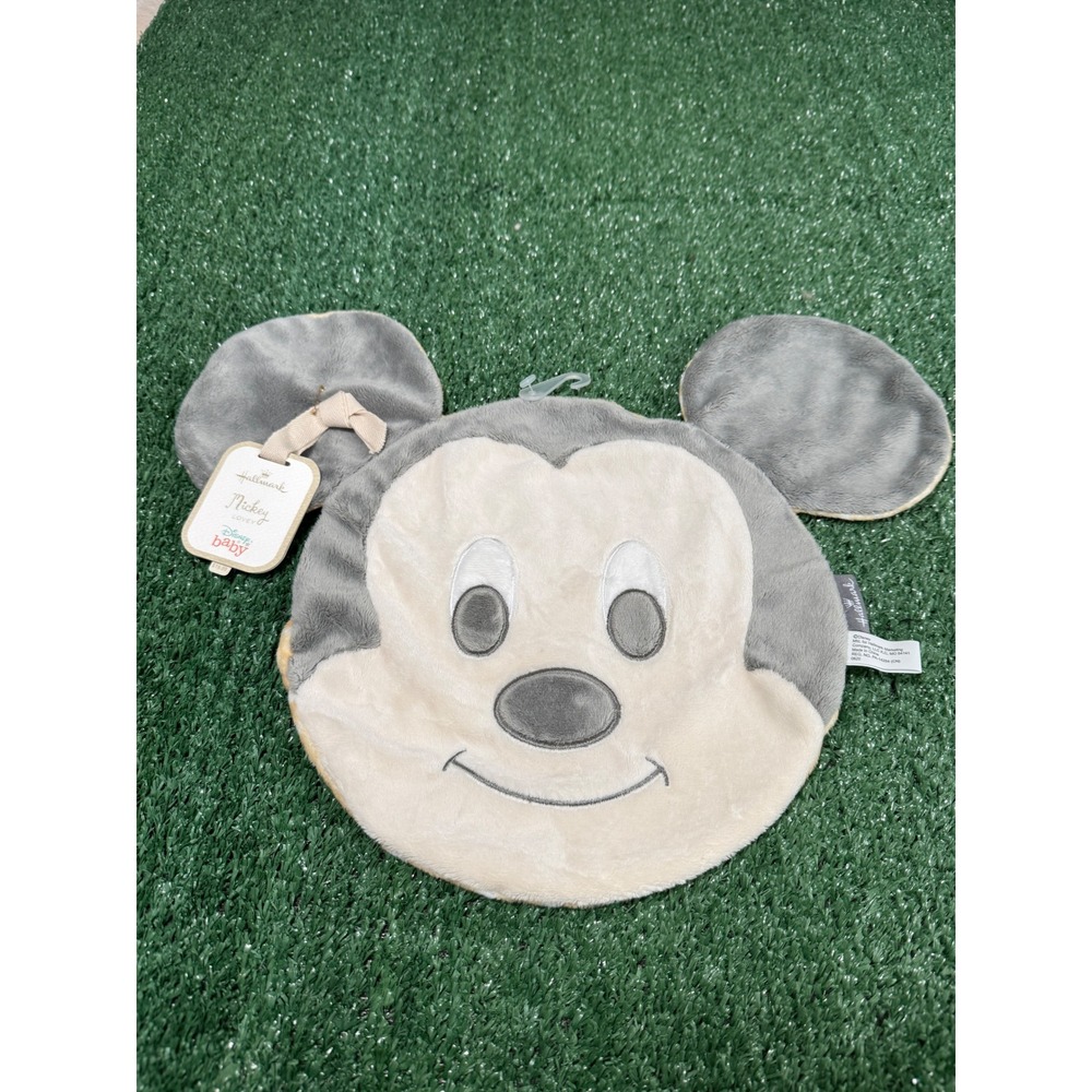 Hallmark Disney Baby Mickey‎ Mouse Lovey Plush Security Blanket